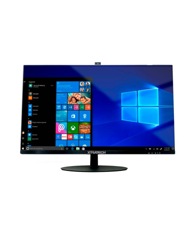 COMPUTADOR AIO XTRATECH X-ONE/24" IPS FHD/R7-7730U/8GB DDR4/256GB SSD/NEGRA/FREEDOS/1920x1080/XT-AIOR7