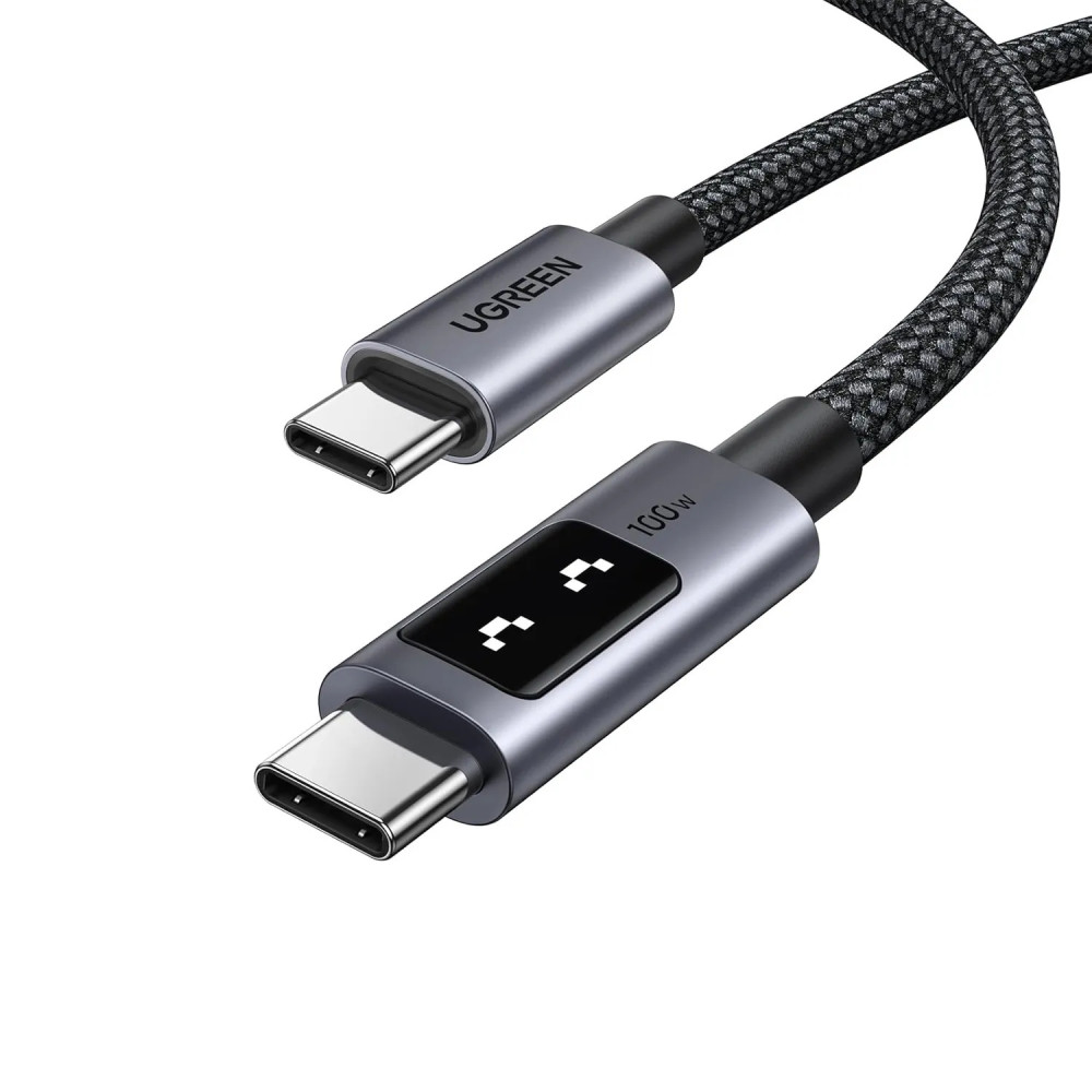 CABLE DE DATOS UGREEN L509 2M TIPO-C CARGA RAPIDA 100W UNO 35512 / 05-01-224