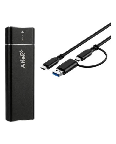 ENCLOSURE ALTEK NVME SSD EXTERNO USB3,2/TIPO-C P&P (2025-07)