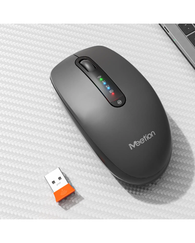 MOUSE MEETION BTM100R NEGRO WIRELESS / 14-01-126
