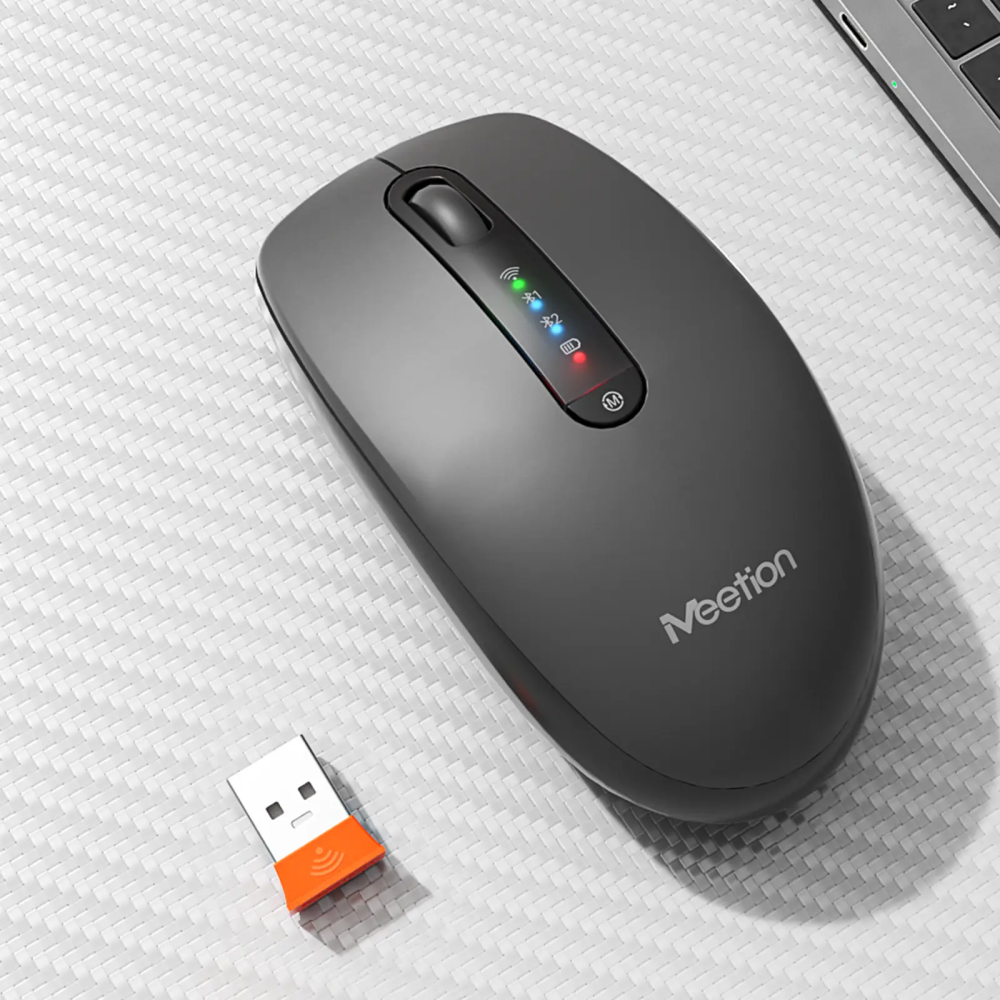 MOUSE MEETION BTM100R NEGRO WIRELESS / 14-01-126