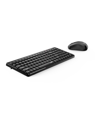 DESKTOP KIT GENIUS LUXEMATE Q8100 WIRELESS NEGRO (T+M) + INDICADOR BATERIA