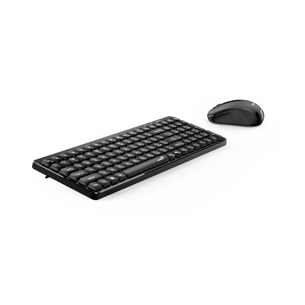 DESKTOP KIT GENIUS LUXEMATE Q8100 WIRELESS NEGRO (T+M) + INDICADOR BATERIA