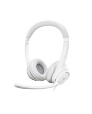 HEADSET LOGITECH H390 USB BLANCO STEREO CANCELACION RUIDO / 981-000014
