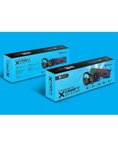 DESKTOP KIT ALCATROZ XCRAFT BASECAMP/4 EN 1/RGB/T+M+AUD+PAD/  X-CRAFT BASECAMP
