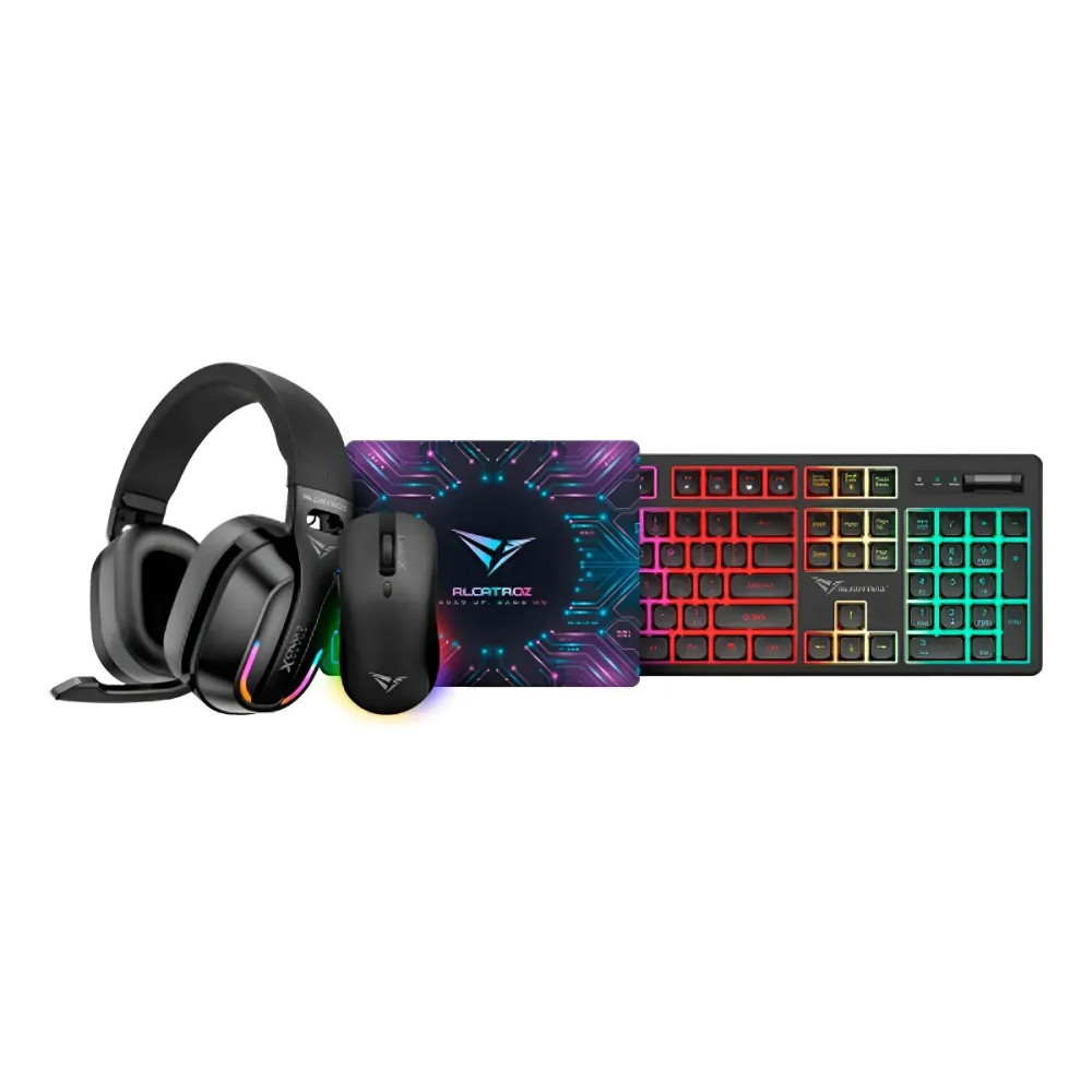 DESKTOP KIT ALCATROZ XCRAFT BASECAMP/4 EN 1/RGB/T+M+AUD+PAD/  X-CRAFT BASECAMP