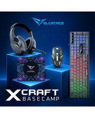 DESKTOP KIT ALCATROZ XCRAFT BASECAMP/4 EN 1/RGB/T+M+AUD+PAD/  X-CRAFT BASECAMP