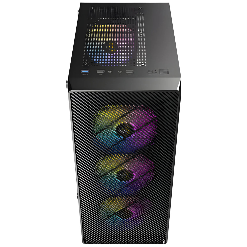 CASE ANTEC AX26 RGB ELITE MID TOWER 4 VENTILADORES X120MM