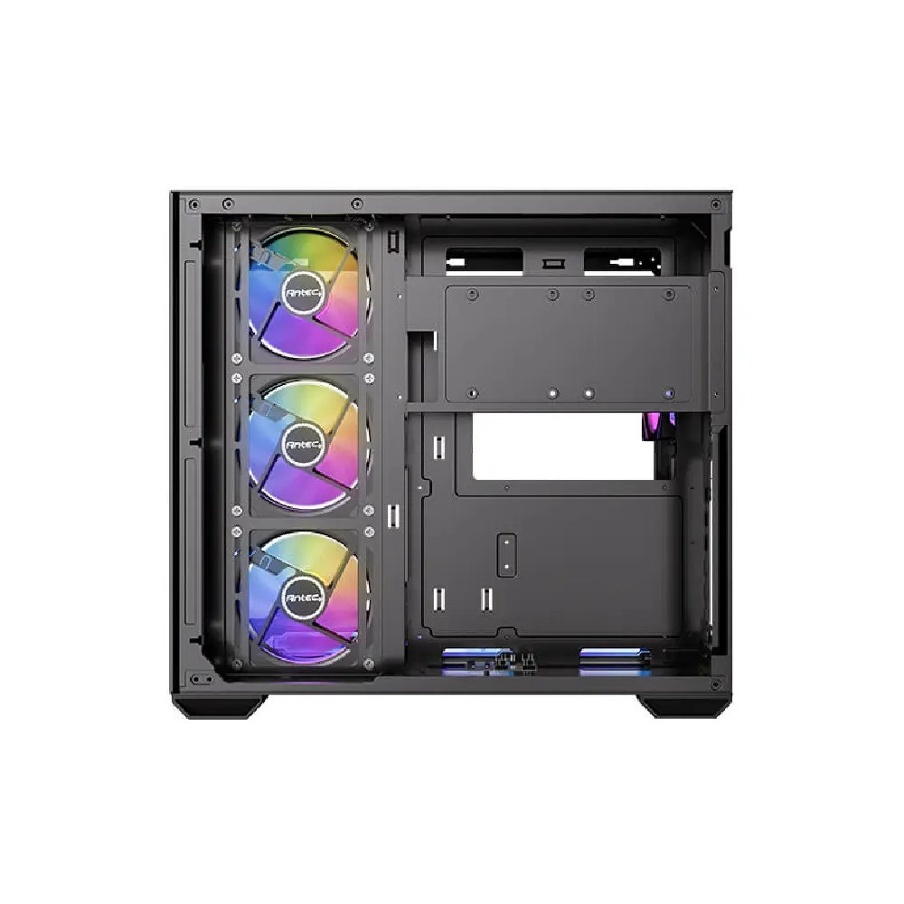 CASE ANTEC CX MIRROR PESCERA NEGRO ARGB MID TOWER 7x120MM ATX, MATX, ITX VIDRIO 5,89KG 438x275x400mm