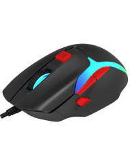 MOUSE GAMER MARVO M360 TEPO 70 RGB USB NEGRO12800DPI GAMING