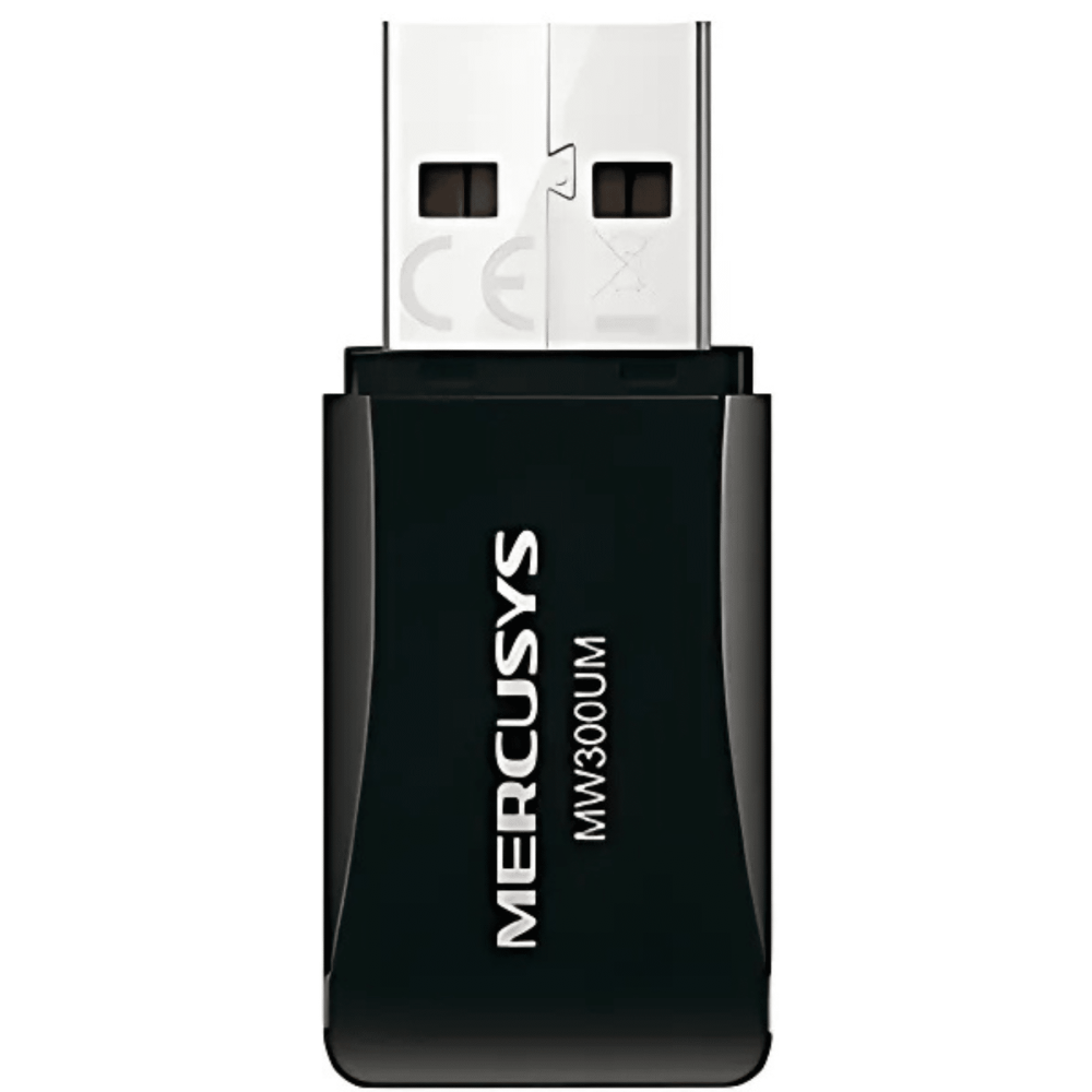 ADAPTADOR MERCUSYS N300 MW300UM WIRELESS MINI USB WPA3 / 0800000111