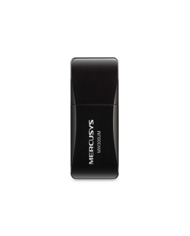 ADAPTADOR MERCUSYS N300 MW300UM WIRELESS MINI USB WPA3 / 0800000111