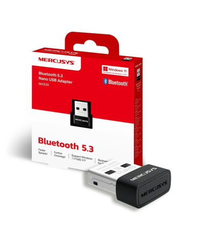 ADAPTADOR MERCUSYS BLUETOOTH 5,4 MA530 NANO USB EDR / 0852500054