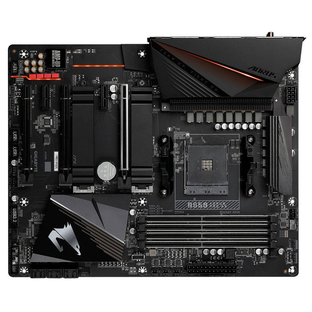 MAINBOARD GIGABYTE B550 AORUS PRO AX AM4 RYZEN 3GEN 4DDR4 USB3.2