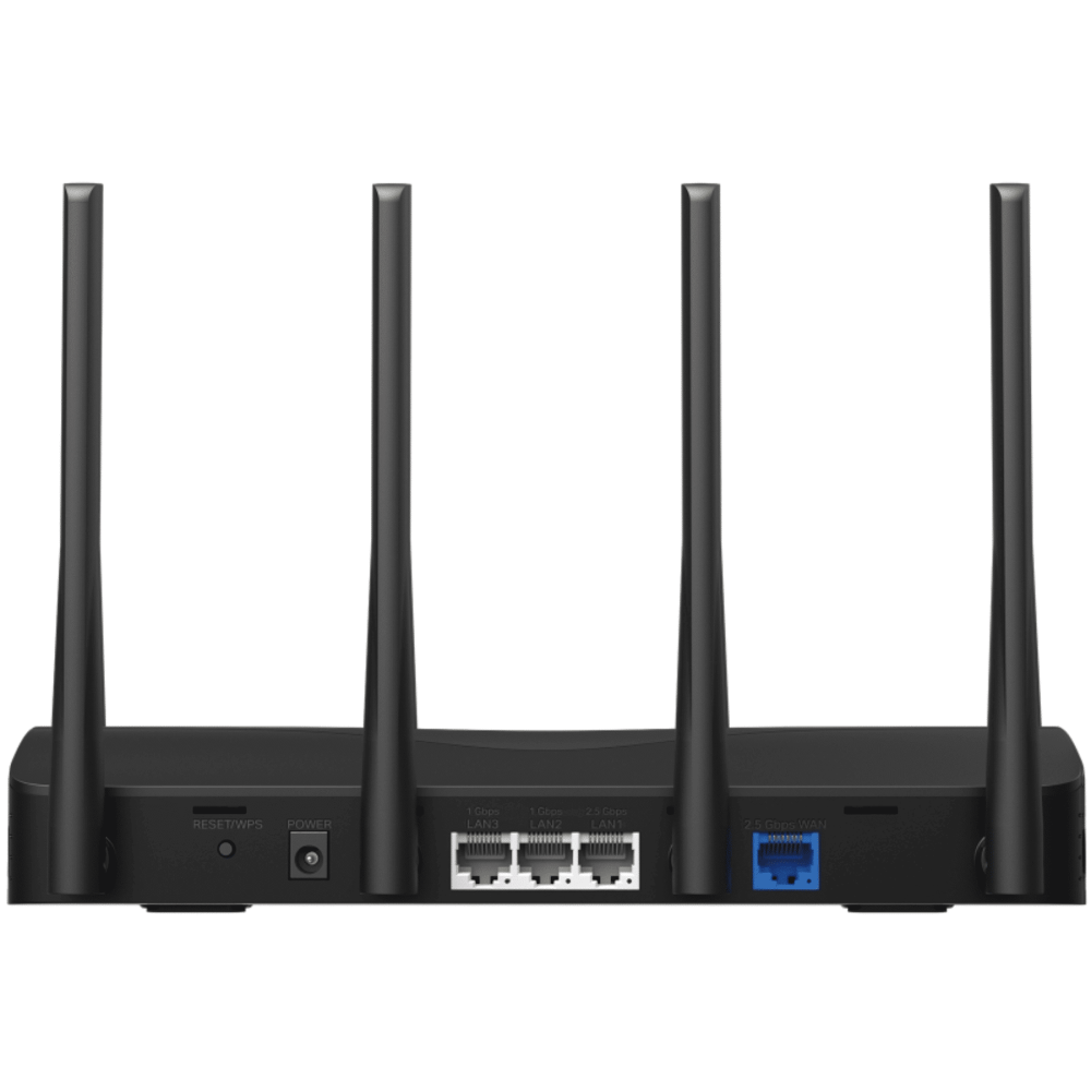 ROUTER MERCUSYS BE3600 MR27BE AIQOS 4ANT DUAL BAND WIFI7 2,5GBPS