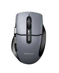 MOUSE RECARGABLE DUAL MODE MEETION BTM001 NEGRO 2,4G/BLUETOOTH 7BOT 800/2400DPI USB-C