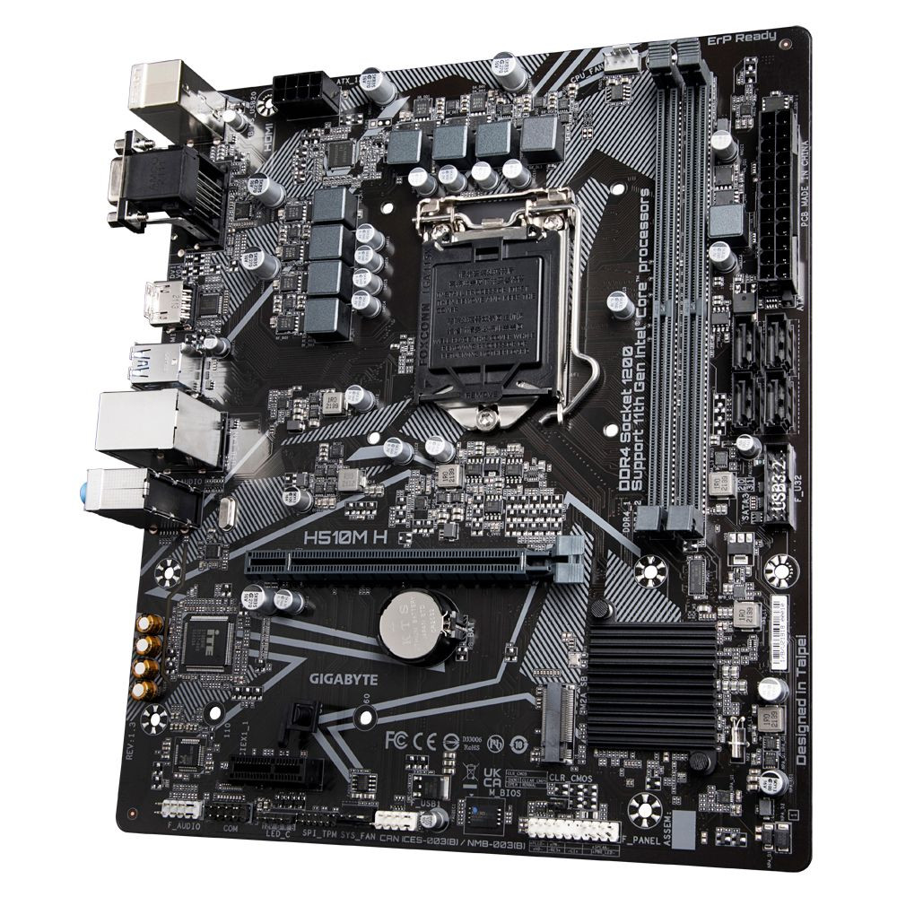 MAINBOARD GIGABYTE H510M H LGA1200 11GEN 2DDR4 USB3.2 MAINBOARD GIGABYTE H510M H LGA1200 11GEN 2DDR4 USB3.2