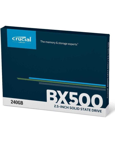 DISCO SOLIDO CRUCIAL 240 GB SSD BX500 SATA3 2.5" 6Gb/s INTERNO