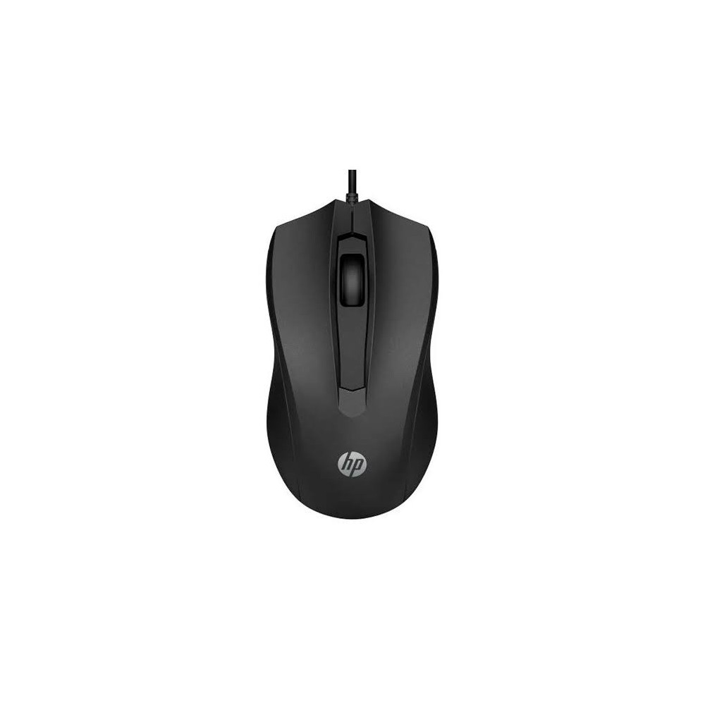 MOUSE USB HP 150 NEGRO 160DPI AMBIDIESTRO ERGO