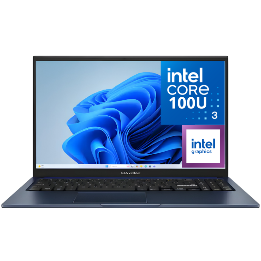 LAPTOP ASUS VIVOBOOK 15 X1504VAP-C38128 / INTEL CORE 3-100U / RAM 8GB DDR5 / 128GB SSD DISCO SOLIDO / PANTALLA 15.6"FHD WV