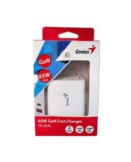 CARGADOR GENIUS PD-65AC 65W USB-C PD3.0 USB-QC3.0