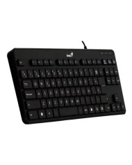 TECLADO USB GENIUS LUXEMATE 109 NEGRO COMPACTO TECLA COPILOT