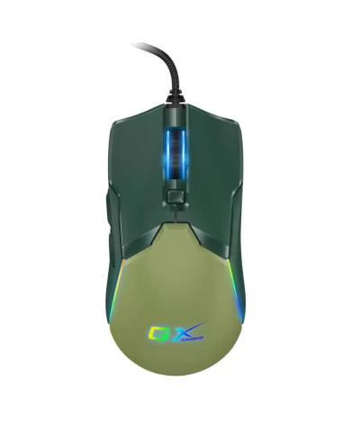 MOUSE GAMER GENIUS M700 ARMY GREEN RGB SCORPION GAMING GX 7200DPI