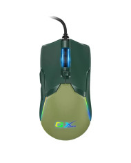 MOUSE GAMER GENIUS M700 ARMY GREEN RGB SCORPION GAMING GX 7200DPI