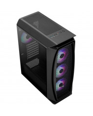 CASE AEROCOOL AERO ONE NEGRO 4FAN 2210-2106001 5,83KG VIDRIO