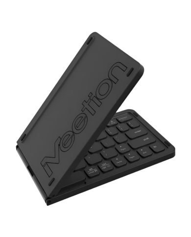 TECLADO PLEGABLE BLUETOOTH MEETION MT-BTK001 WIRELESS 10M NEGRO