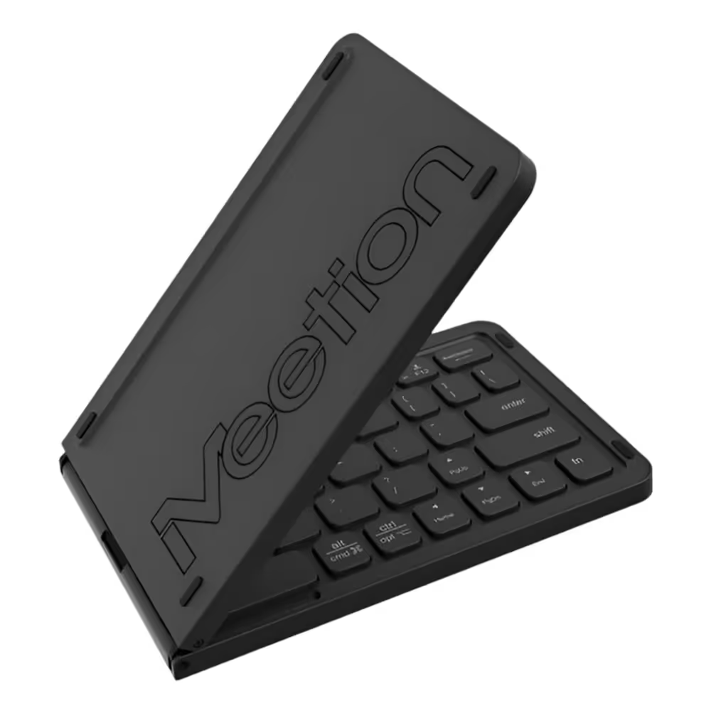 TECLADO PLEGABLE BLUETOOTH MEETION MT-BTK001 WIRELESS 10M NEGRO