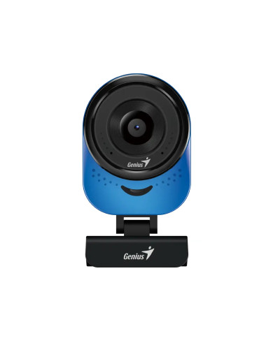 CAMARA WEB GENIUS FACECAM 1000X Q AZUL 720P HD + MIC UVC USB + TRIPODE WEBCAM