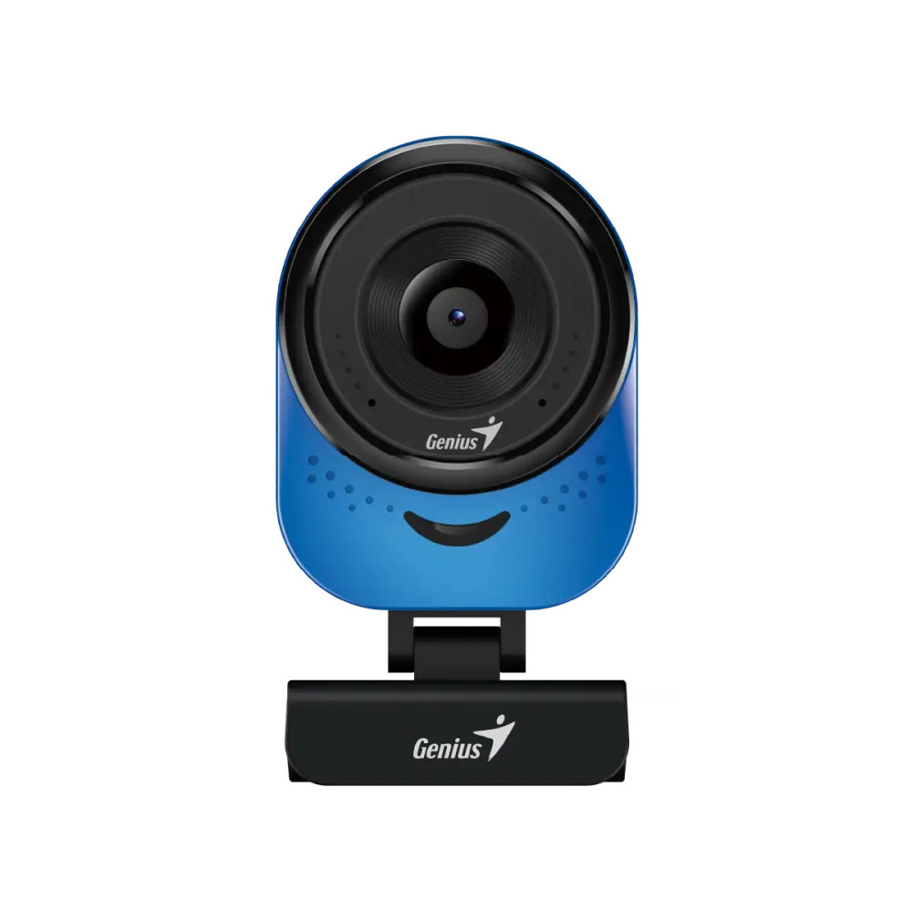 CAMARA WEB GENIUS FACECAM 1000X Q AZUL 720P HD + MIC UVC USB + TRIPODE WEBCAM