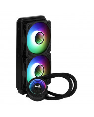 COOLER AEROCOOL MIRAGE L240 RGB 2/FAN 274x120x27mm