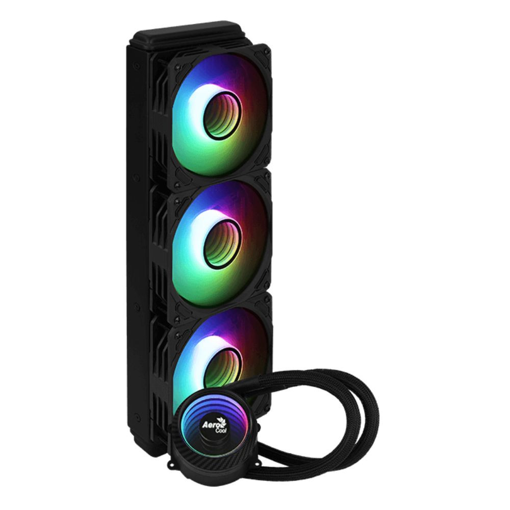 COOLER AEROCOOL MIRAGE L360 ARGB NEGRO 394x120x27mm 2300rpm