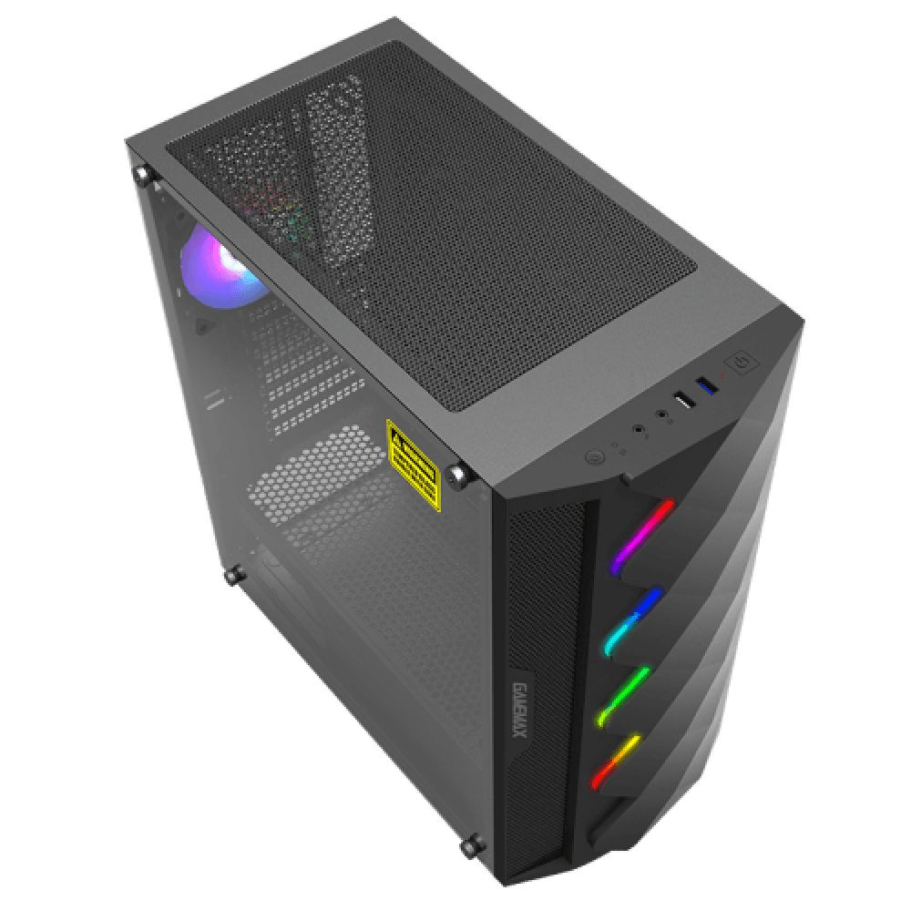 CASE GAMEMAX A361 DIAMOND COC VIDRIO 360x210x440mm