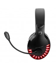 HEADSET MARVO HG8932 RED BACKLIGHT 2x3.5mm + USB  50mm 2.1MTS SCORPION