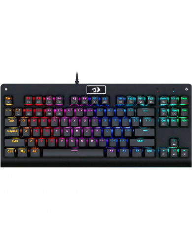 TECLADO REDRAGON K568 RGB NEGRO DARK AVENGER RED-SWITCH MECANICO