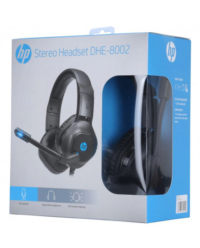 HEADSET HP DHE-8002 + MIC 3.5MM 50MM /9NG13AA