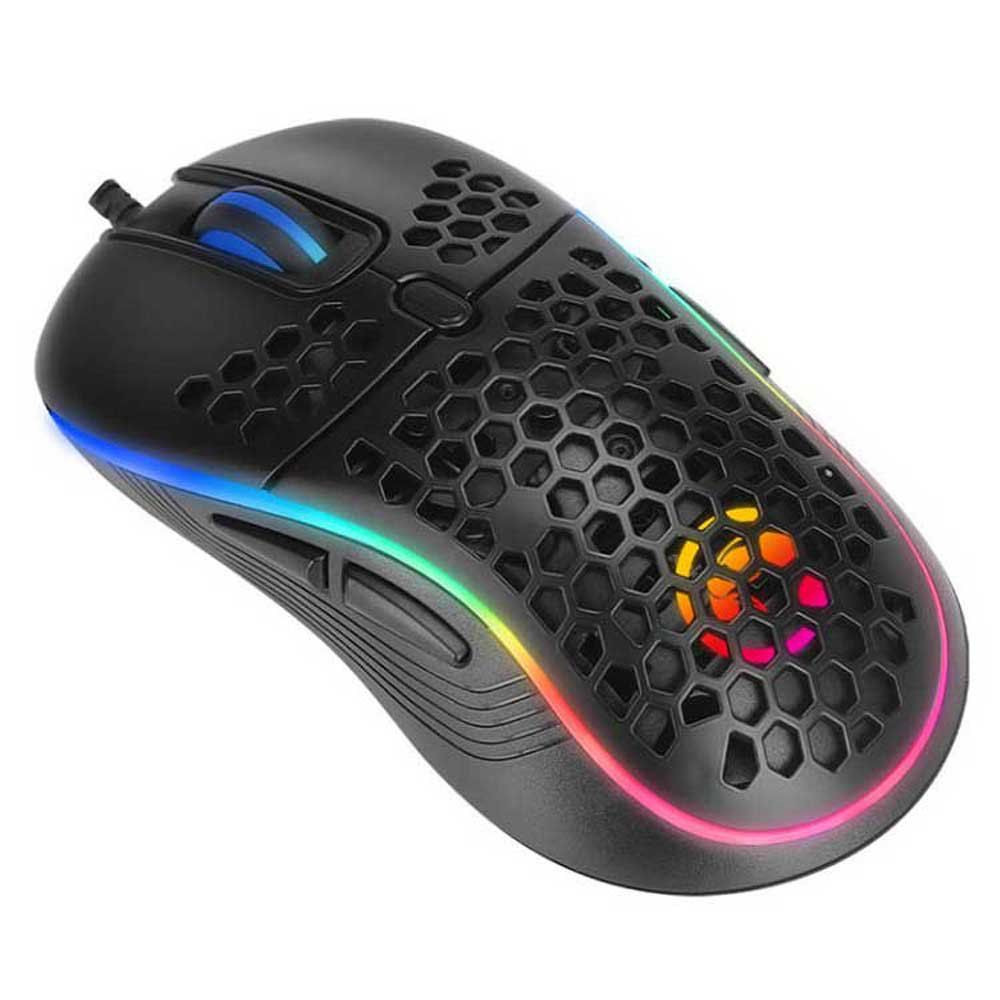 MOUSE MARVO M518 USB RAINBOW 4800 DPI GAMING 8-BOT PROGRAMABLE