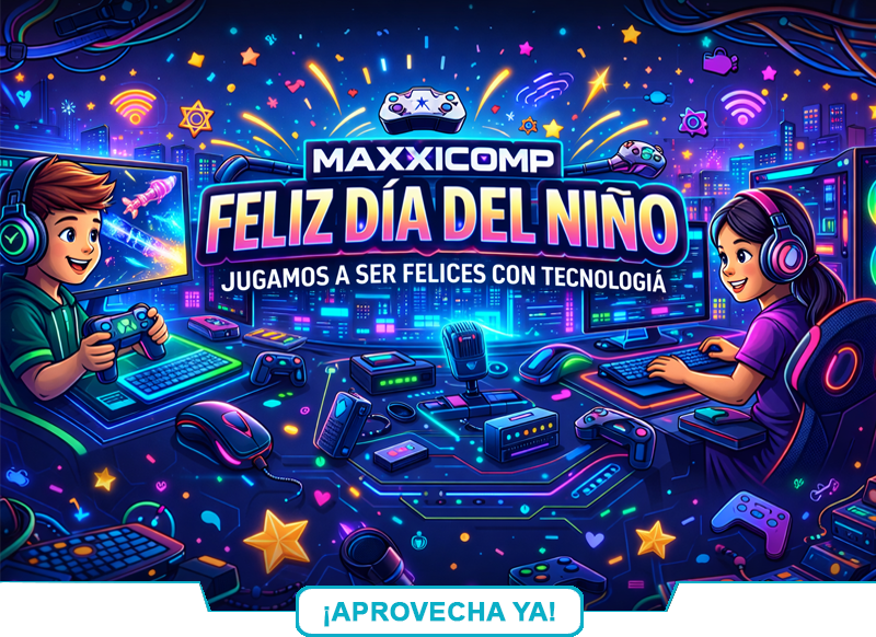 Compra en Maxxicomp computadoras y accesorios gaming